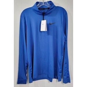 Nike Pro Dri-FIT Hyper Dry 1/4-Zip Training Top Men's M Blue DM5503-480